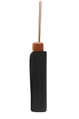 April Lüx Şemsiye Süper Mini Kare Çizgili Füme - 5