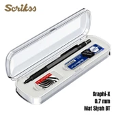 Scrikss T00SBCCGRX240A GRAPH-X 3'Lü Set, Siyah Kalem - 1