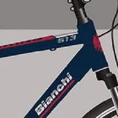 Bianchi Touring 513 HD Fren 21 Vites 28 Jant Şehir Bisikleti Derin Mavi Kırmızı 46 Kadro thumbnail 2