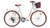 Carraro Juliana 28 V Fren 7 Vites 28 Jant Şehir Bisikleti Beyaz Bej Kahve 43 Kadro - 1