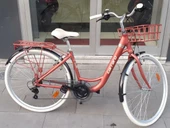 Carraro Juliet 28 V Fren 21 Vites 28 Jant Şehir Bisikleti Mat Kiremit Krom 43 Kadro - 3