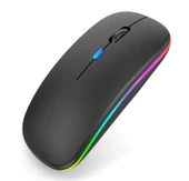 Sprange SRM1 Rgb Ledli Şarjlı Çift Mod 2.4GHz Wireless +  5.1V Bluetooth Mouse - 2