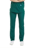 BASIC- Kadın Likralı Yeşil Üniforma Pantolon thumbnail 1