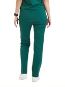 BASIC- Kadın Likralı Yeşil Üniforma Pantolon thumbnail 2