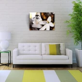 İspanyol Kadın Portresi Kanvas Tablo 50 x 70 thumbnail 2