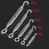 Çelik Kanca M6 Yük Halat Gerdirme Galvenizli Paslanmaz 5 ADET thumbnail 5