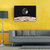 Aydan Dünyanın Görünüşü Kanvas Tablo 50 x 70 - 2