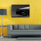 Siyah Spor Otomobil Kanvas Tablo 50 x 70 thumbnail 2