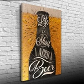 I Need Afiş Sarı Tonlarda Kanvas Tablo 50 x 70 thumbnail 3