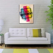 Think Different Afiş Kanvas Tablo 50 x 70 thumbnail 2