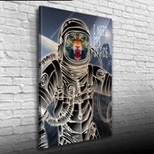 Astranot Kaplan Kanvas Tablo 50 x 70 thumbnail 3