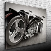 Siyah Concept Motosiklet Kanvas Tablo 50 x 70 thumbnail 1