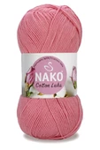 5 Adet Cotton Lüks Yelek Tunik Kazak Bluz Hırka İpi Yünü Gül Pembe 97551 - 2