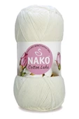 5 Adet Cotton Lüks Yelek Tunik Kazak Bluz Hırka İpi Yünü Süt Beyaz 97570 - 2