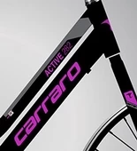 Carraro Active 282 V Fren 21 Vites 28 Jant Şehir Bisikleti Siyah Mor 46 Kadro thumbnail 2