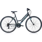 Carraro Active 282 V Fren 21 Vites 28 Jant Şehir Bisikleti Siyah Turkuaz 40 Kadro - 1