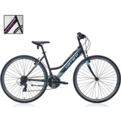 Carraro Active 282 V Fren 21 Vites 28 Jant Şehir Bisikleti Siyah Mor 46 Kadro thumbnail 1