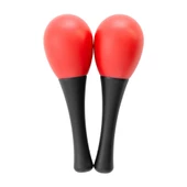 Jwin PM-202 Saplı Marakaş Orff - Ritim Aleti Seti - Kırmızı - 1