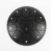 Jwin JTN-1011 10 Inç 11 Ses Ton Çelik Handpan Tongue Drum Davulu - Siyah - 2