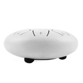 Jwin JTN-68 6 Inç 8 Ses Ton Çelik Handpan Tongue Drum Davulu - Beyaz - 3