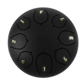 Jwin JTN-68 6 Inç 8 Ses Ton Çelik Handpan Tongue Drum Davulu - Siyah - 2