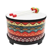 Jwin JYD-020 Ahşap Yer Davulu (2x Baget) Orff - Ritim Aleti - 1