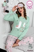 Yüzde Yüz Pamuk Bayan Penye Pijama Takımı - 4
