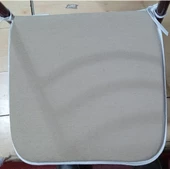 Mandaş Milanyum Düz Desen Bağcıklı Sandalye Minderi Capicino 6 ADET - 2