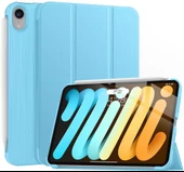 Apple iPad Air 5 10.9 2022 M1 Kılıf PU Deri Smart Standlı Case A2588 A2589 A2591 - 6