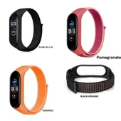 Xiaomi Mi Band 7 (Band 6 ve 5 Uyumlu) Kordon Hasır Kordon - 8