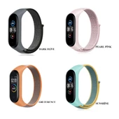 Xiaomi Mi Band 7 (Band 6 ve 5 Uyumlu) Kordon Hasır Kordon - 2