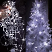 Periboia 100 Ledli 8 Fonksiyonlu 10 Metre Led Aydınlatma Dekor Lambası (beyaz) - 7