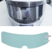 Periboia Buğu Önleyici Motosiklet Kaskı Vizörü Su Geçirmez Dayanıklı Çizik Koruma Lens Filmi - 1