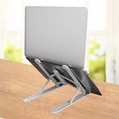 Periboia Ayarlanabilir Dizüstü Destek Tabanı Katlanabilir Taşınabilir Laptop Sehpası Yükseltici - 3