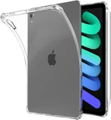 Apple iPad Mini 7 Mini 6 Kılıf Kalem Bölemli Standlı Darbelere Dayanıklı Şeffaf Kapak 2021-2024 - 2