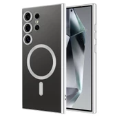 Galaxy S24 Ultra Kılıf Kamera Korumalı Magsafe Parlak Luxury thumbnail 9