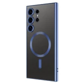 Galaxy S24 Ultra Kılıf Kamera Korumalı Magsafe Parlak Luxury thumbnail 6