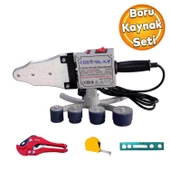 Euromax Metre Terazi Plastik Boru Kaynak Kesme Aleti Makinesi 1500 W Endüstriyel Makina Pafta Seti - 1