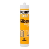 Derby D28 Silikon Siyah 280gr Kartus - 1