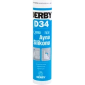 Derby Ayna Silikon Yapıştırıcı Şeffaf D34 320GR - 1