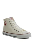 BENETTON BN-30727 BAĞCIKLI DERİ UNİSEX SNEAKERS SPOR BOT - 6