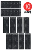 MN6 MF01 Türkçe F Klavye Sticker/Kaliteli -10 Adet/Türkçe F Klavye Etiketi - 1