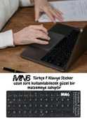 MN6 MF01 Türkçe F Klavye Sticker/Kaliteli -10 Adet/Türkçe F Klavye Etiketi - 2