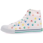 BENETTON BN-30185 BİLEK BOY GENÇ KIZ SNEAKERS SPOR AYAKKABI - 2