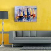 Yelkenliler Yağlıboya Kanvas Tablo 50 x 70 thumbnail 2