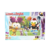 CAFRM-5082-5083 Limon ile Zeytin Frame Puzzle 35 Parça - 1