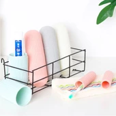 BUFFER® Seyahat Tipi Diş Fırçası Gözlük Makyaj Fırçası İçin Çok Amaçlı Silindir Saklama Kutusu İpli - 4