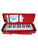 Logon Melodika 32 Tuşlu Klavyeli Kırmızı - 2