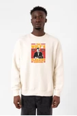 Pulp Fiction The Wolf's Cleaning Services Ekru Erkek 2ip Sweatshirt - 1