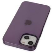 Apple iPhone 14 Plus Kılıf Anti-Fingerprint Kristal Şeffaf Sararmaz Kapak - 12